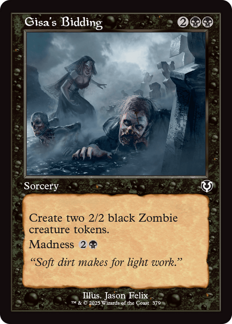 Gisa's Bidding (Retro Frame) [Innistrad Remastered] MTG Single Magic: The Gathering  | Multizone: Comics And Games