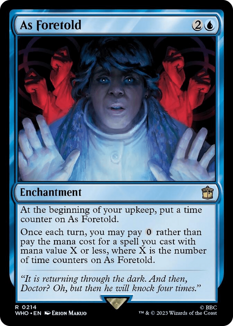 As Foretold [Doctor Who] MTG Single Magic: The Gathering  | Multizone: Comics And Games