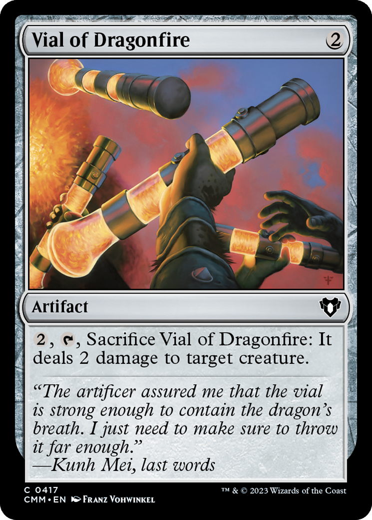 Vial of Dragonfire [Commander Masters] | Multizone: Comics And Games