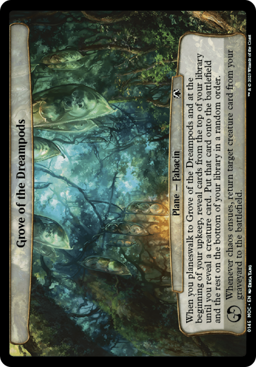 Grove of the Dreampods [March of the Machine Commander] MTG Single Magic: The Gathering  | Multizone: Comics And Games