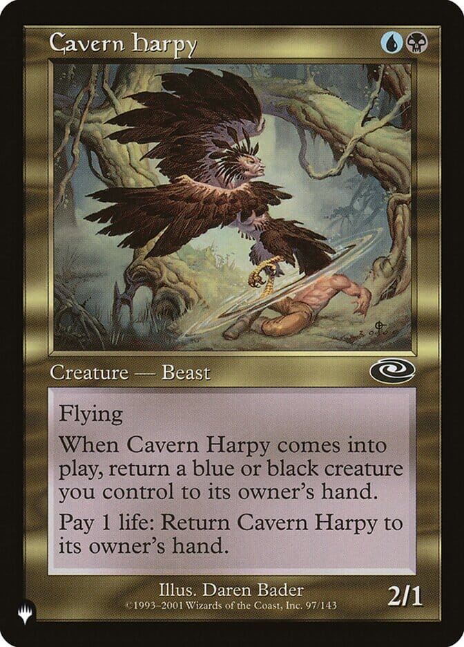 Cavern Harpy [The List] MTG Single Magic: The Gathering  | Multizone: Comics And Games