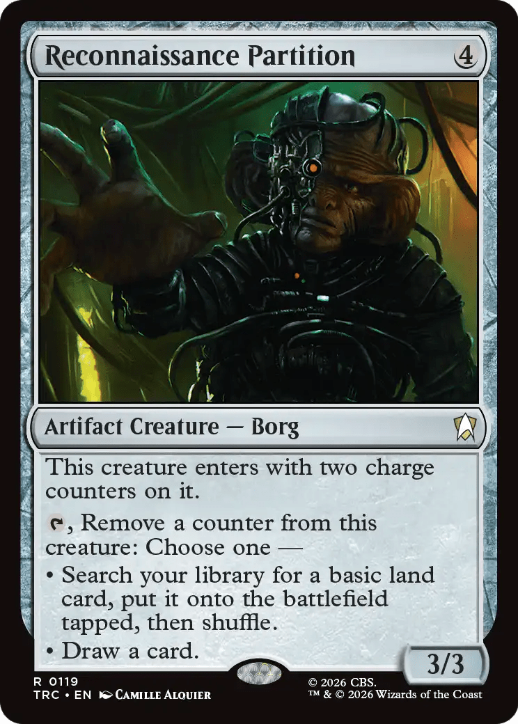 Reconnaissance Partition [Star Trek Commander] MTG Single Magic: The Gathering  | Multizone: Comics And Games