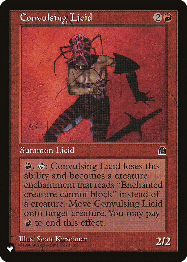Convulsing Licid [The List] MTG Single Magic: The Gathering  | Multizone: Comics And Games