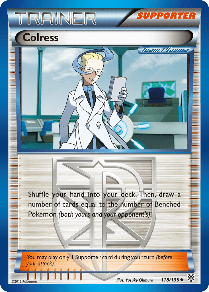 Colress (118/135) [Black & White: Plasma Storm] Pokemon Single Pokémon  | Multizone: Comics And Games