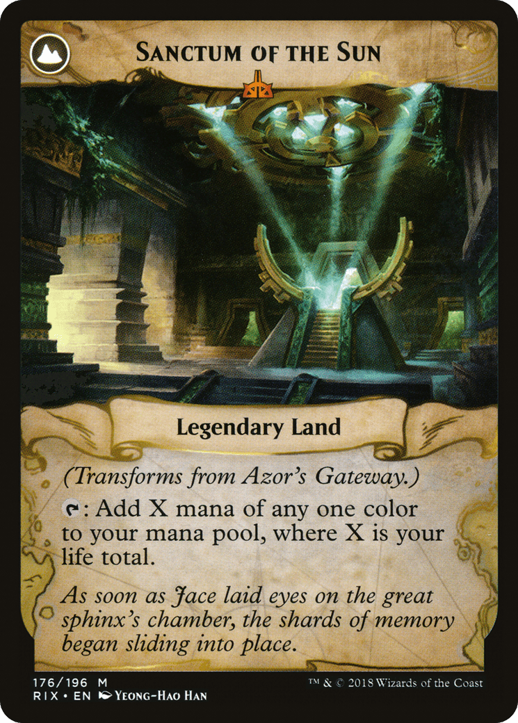 Azor's Gateway // Sanctum of the Sun [Secret Lair: From Cute to Brute] MTG Single Magic: The Gathering  | Multizone: Comics And Games