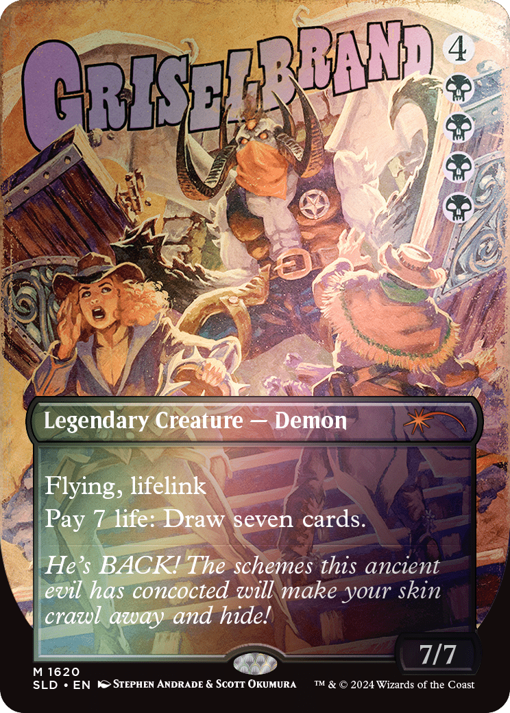 Griselbrand (1620) (Rainbow Foil) [Secret Lair Drop Series] MTG Single Magic: The Gathering  | Multizone: Comics And Games