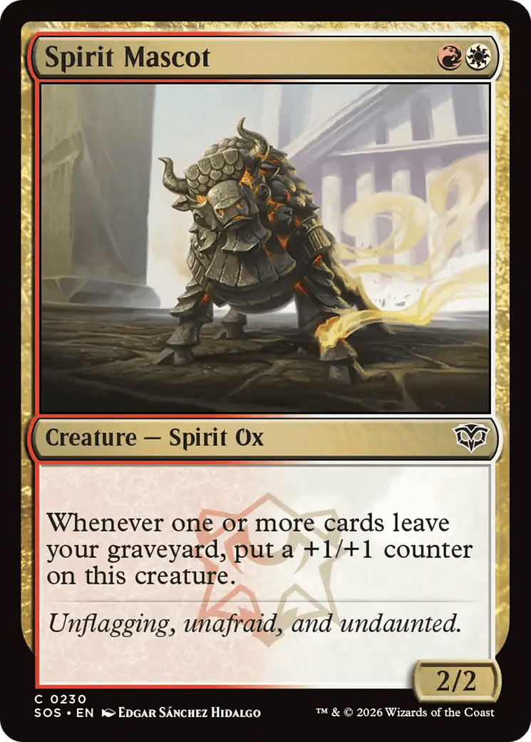 Spirit Mascot [Secrets of Strixhaven] MTG Single Magic: The Gathering  | Multizone: Comics And Games
