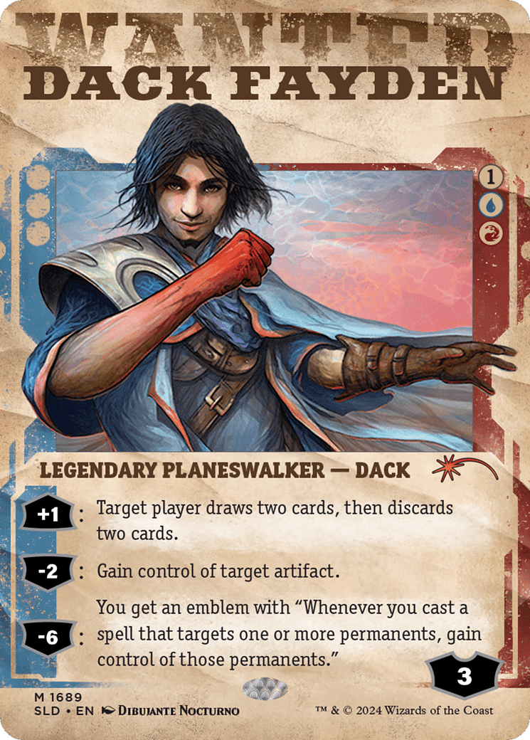 Dack Fayden (1689) [Secret Lair Drop Series] MTG Single Magic: The Gathering  | Multizone: Comics And Games