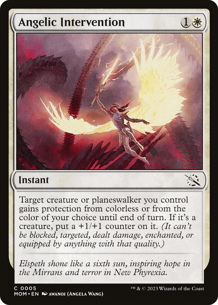 Angelic Intervention [March of the Machine] MTG Single Magic: The Gathering  | Multizone: Comics And Games