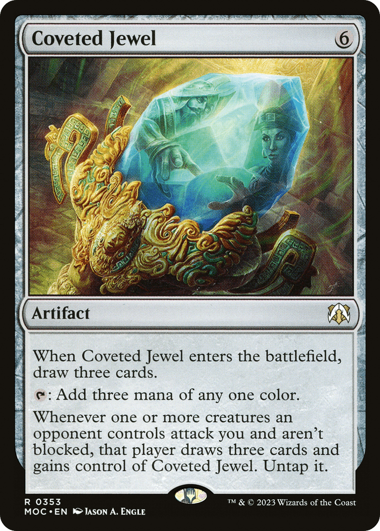 Coveted Jewel (Ripple Foil) [Modern Horizons 3 Commander] MTG Single Magic: The Gathering  | Multizone: Comics And Games