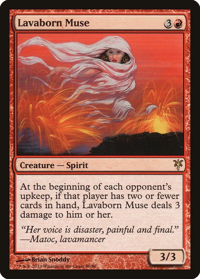 Lavaborn Muse [Duel Decks: Sorin vs. Tibalt] MTG Single Magic: The Gathering  | Multizone: Comics And Games