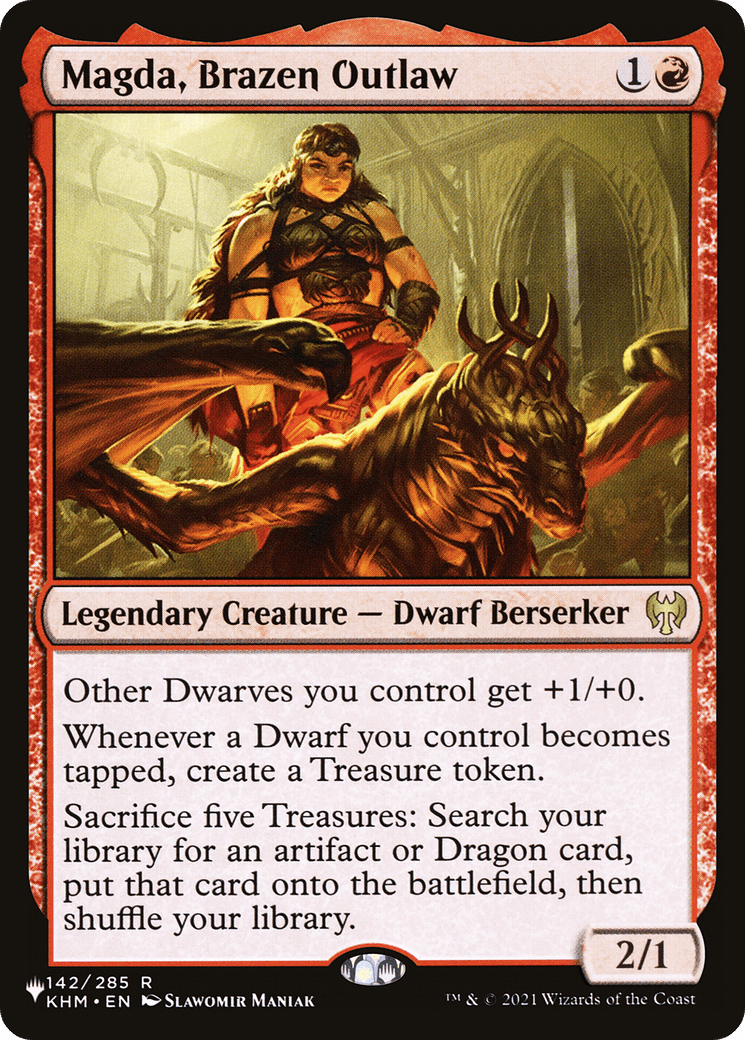 Magda, Brazen Outlaw (KHM) [The List] MTG Single Magic: The Gathering  | Multizone: Comics And Games