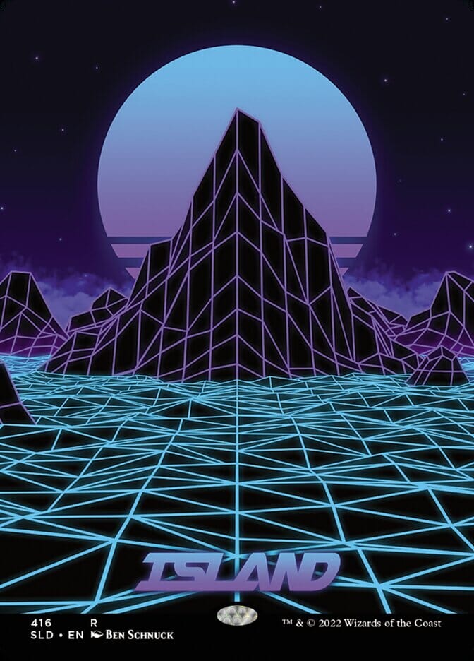 Island (416) [Secret Lair Drop Series] MTG Single Magic: The Gathering  | Multizone: Comics And Games