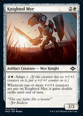 Knighted Myr [Modern Horizons 2] | Multizone: Comics And Games