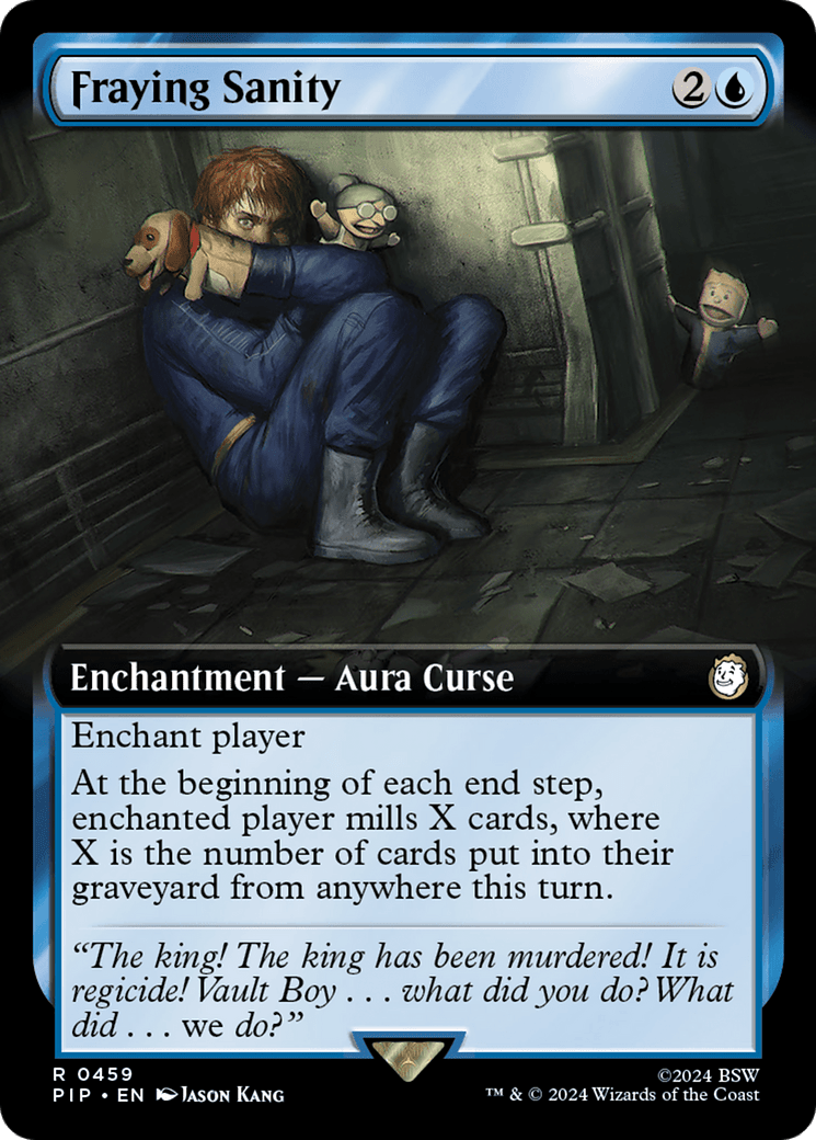 Fraying Sanity (Extended Art) [Fallout] MTG Single Magic: The Gathering  | Multizone: Comics And Games