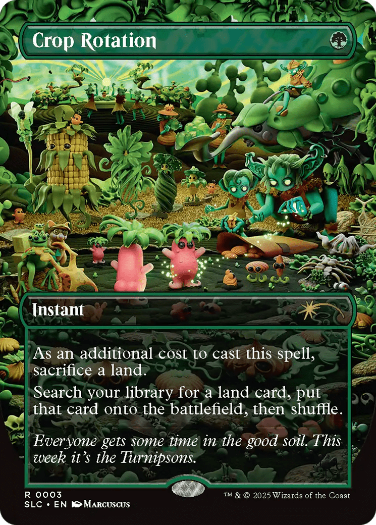 Crop Rotation [Secret Lair Countdown Kit] MTG Single Magic: The Gathering  | Multizone: Comics And Games