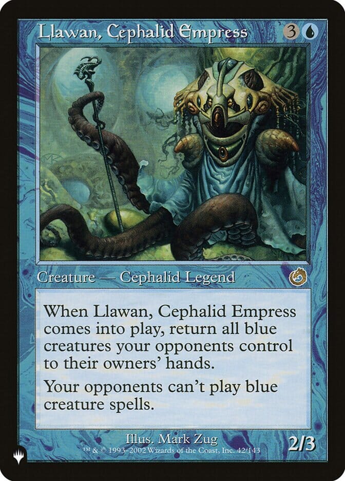 Llawan, Cephalid Empress [The List] MTG Single Magic: The Gathering  | Multizone: Comics And Games