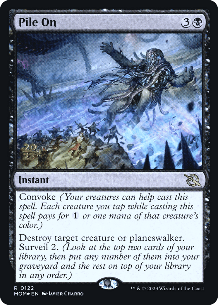 Pile On [March of the Machine Prerelease Promos] MTG Single Magic: The Gathering  | Multizone: Comics And Games
