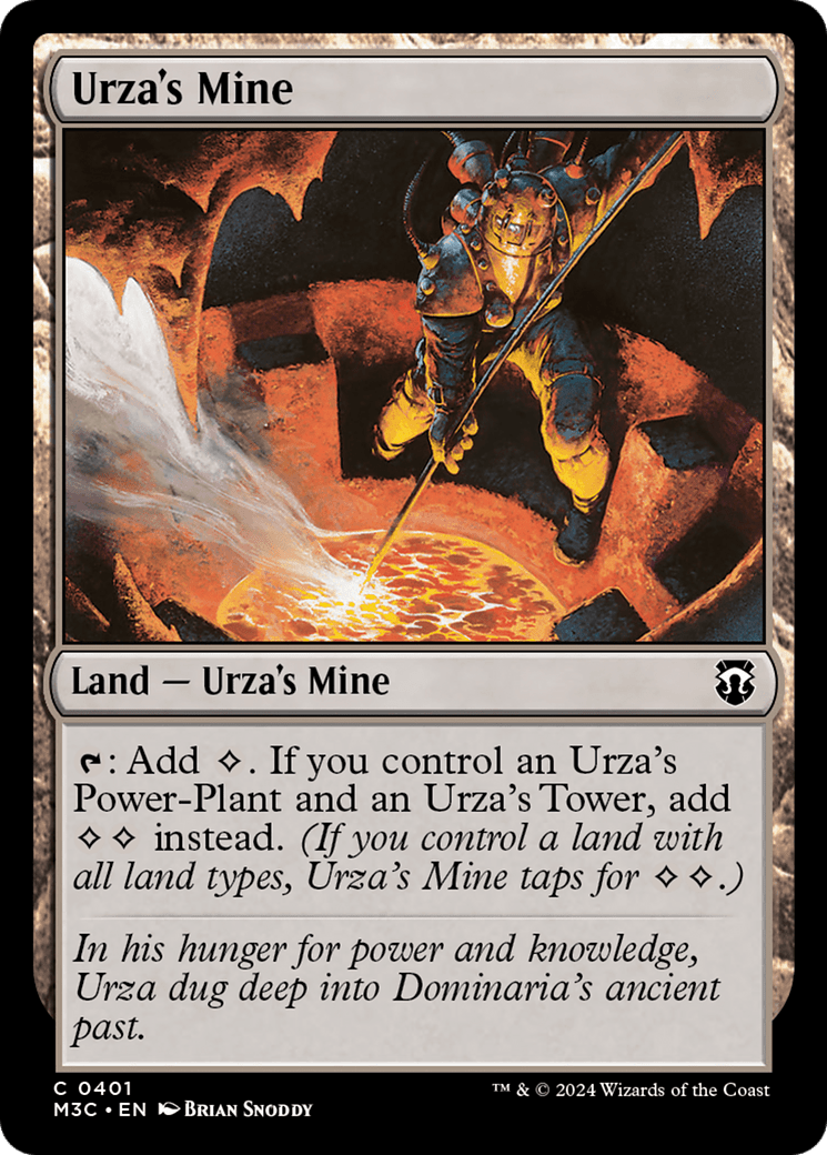 Urza's Mine (Ripple Foil) [Modern Horizons 3 Commander] MTG Single Magic: The Gathering  | Multizone: Comics And Games
