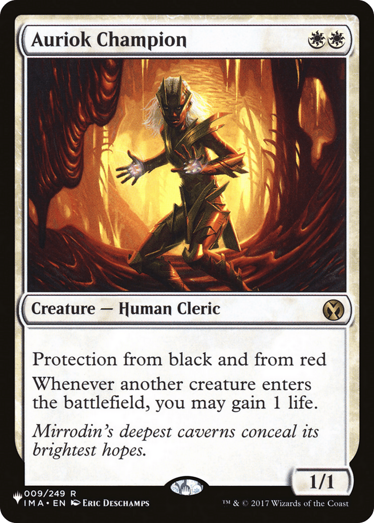 Auriok Champion [The List] MTG Single Magic: The Gathering  | Multizone: Comics And Games