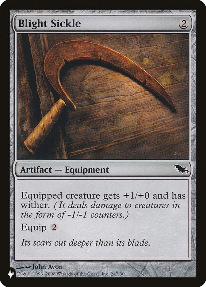 Blight Sickle [The List] MTG Single Magic: The Gathering  | Multizone: Comics And Games