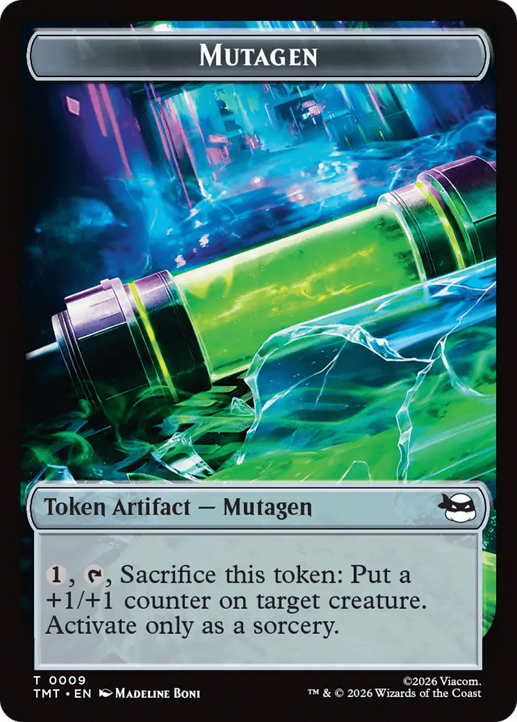 Mutant // Mutagen Double-Sided Token [Teenage Mutant Ninja Turtles Tokens] MTG Single Magic: The Gathering  | Multizone: Comics And Games