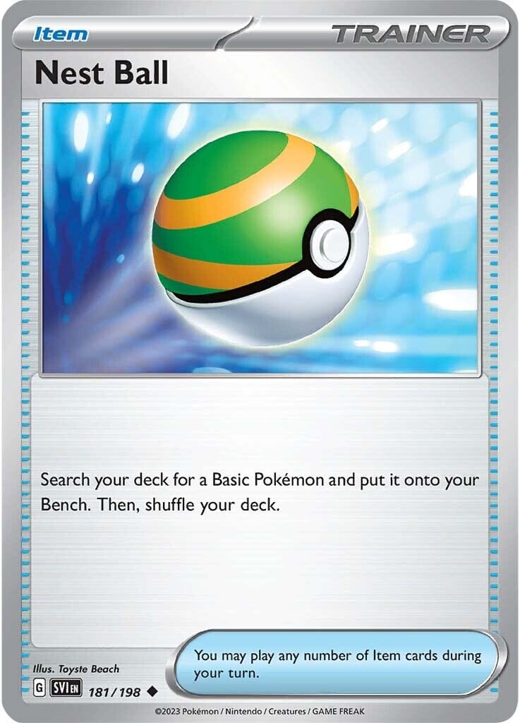 Nest Ball (181/198) [Scarlet & Violet: Base Set] Pokemon Single Pokémon  | Multizone: Comics And Games