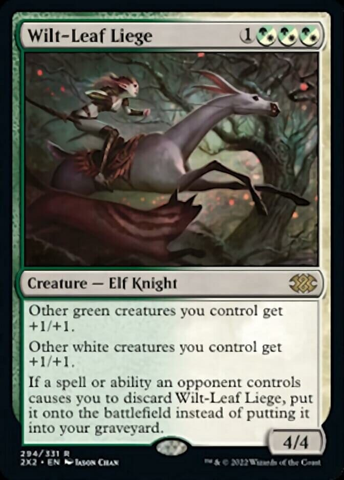 Wilt-Leaf Liege [Double Masters 2022] MTG Single Magic: The Gathering  | Multizone: Comics And Games