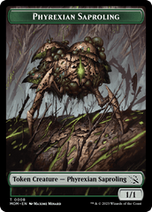 First Mate Ragavan // Phyrexian Saproling Double-Sided Token [March of the Machine Tokens] MTG Single Magic: The Gathering  | Multizone: Comics And Games