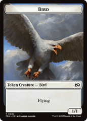 Thopter // Bird Double-Sided Token [Tarkir: Dragonstorm Commander Tokens] MTG Single Magic: The Gathering  | Multizone: Comics And Games
