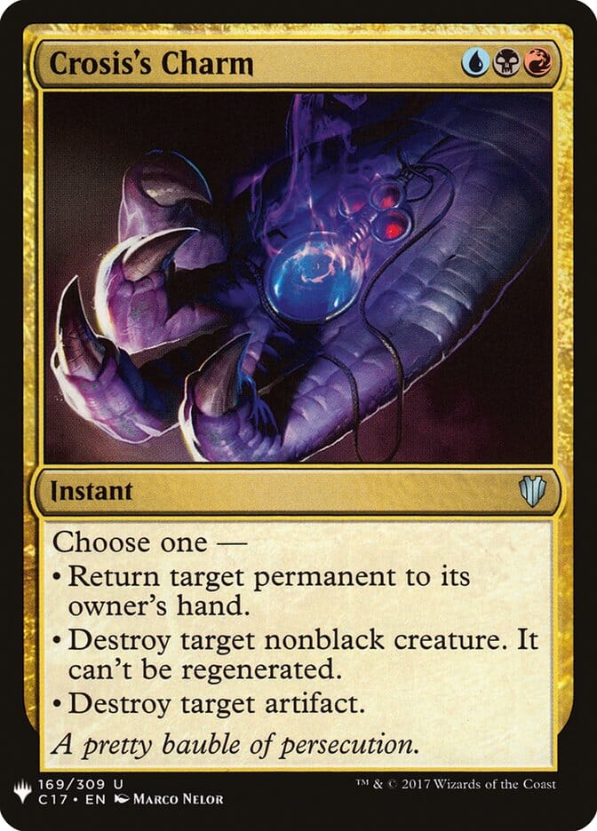 Crosis's Charm [Mystery Booster] MTG Single Magic: The Gathering  | Multizone: Comics And Games