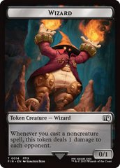 Hero (0003) // Wizard (0014) Double-Sided Token [FINAL FANTASY Tokens] MTG Single Magic: The Gathering  | Multizone: Comics And Games