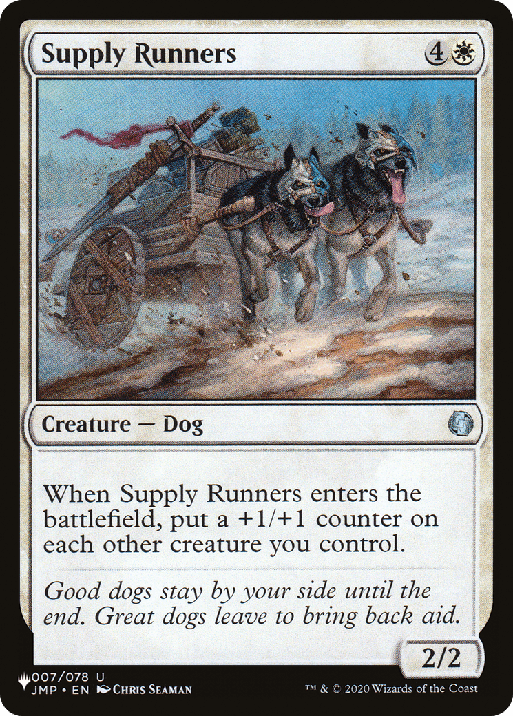 Supply Runners [The List] MTG Single Magic: The Gathering  | Multizone: Comics And Games