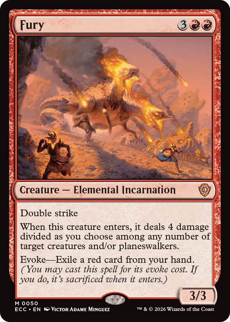 Fury [Lorwyn Eclipsed Commander] MTG Single Magic: The Gathering  | Multizone: Comics And Games