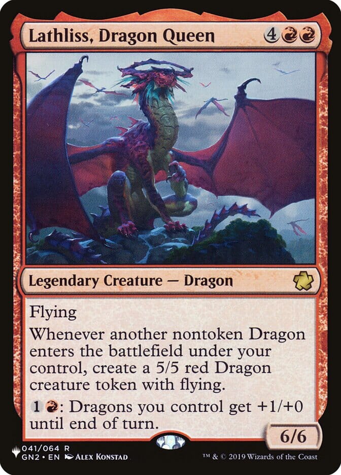 Lathliss, Dragon Queen [The List] MTG Single Magic: The Gathering  | Multizone: Comics And Games