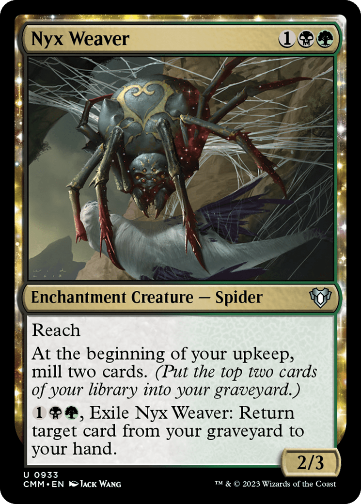 Nyx Weaver [Commander Masters] MTG Single Magic: The Gathering  | Multizone: Comics And Games