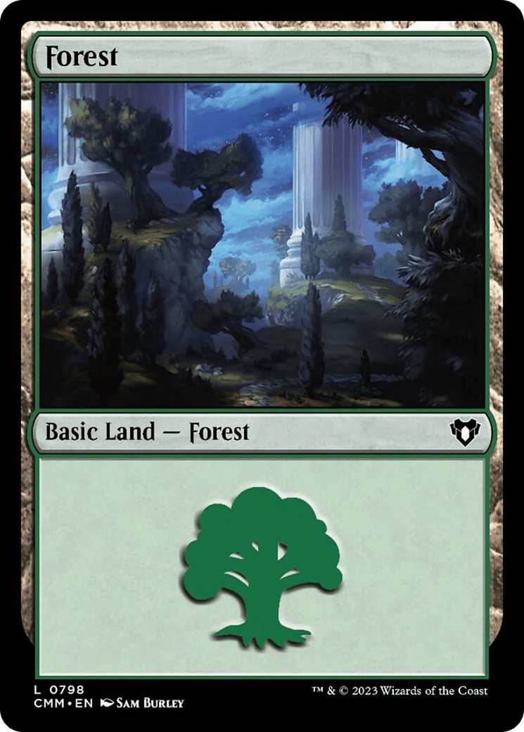 Forest (798) [Commander Masters] MTG Single Magic: The Gathering  | Multizone: Comics And Games
