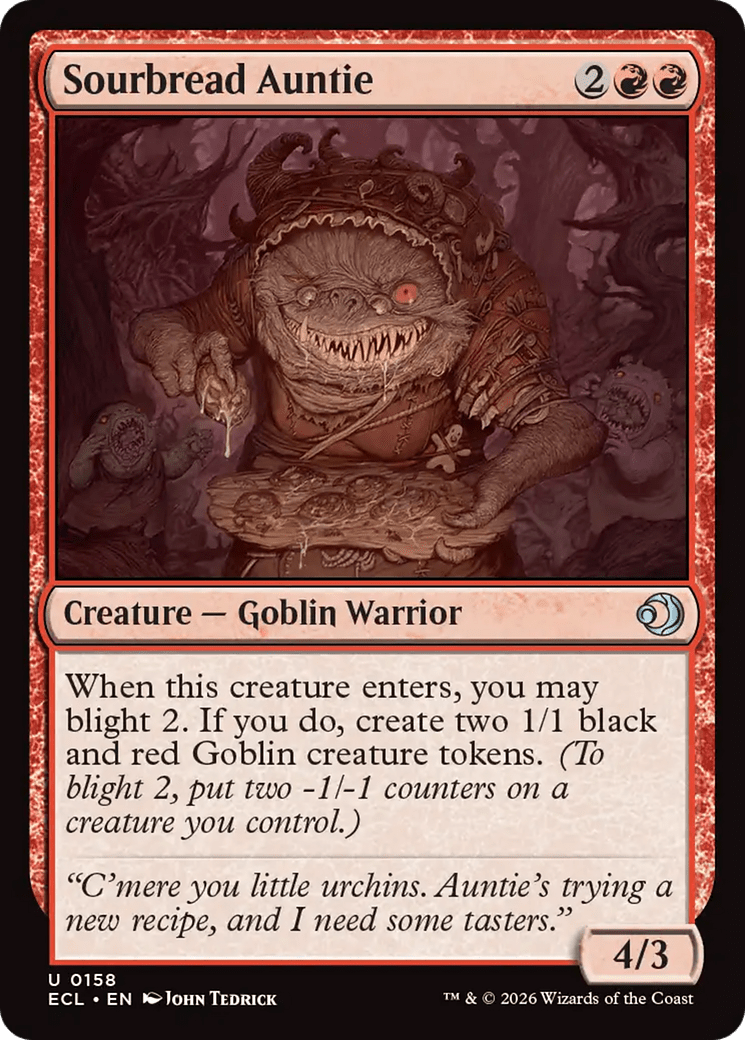 Sourbread Auntie [Lorwyn Eclipsed] MTG Single Magic: The Gathering  | Multizone: Comics And Games