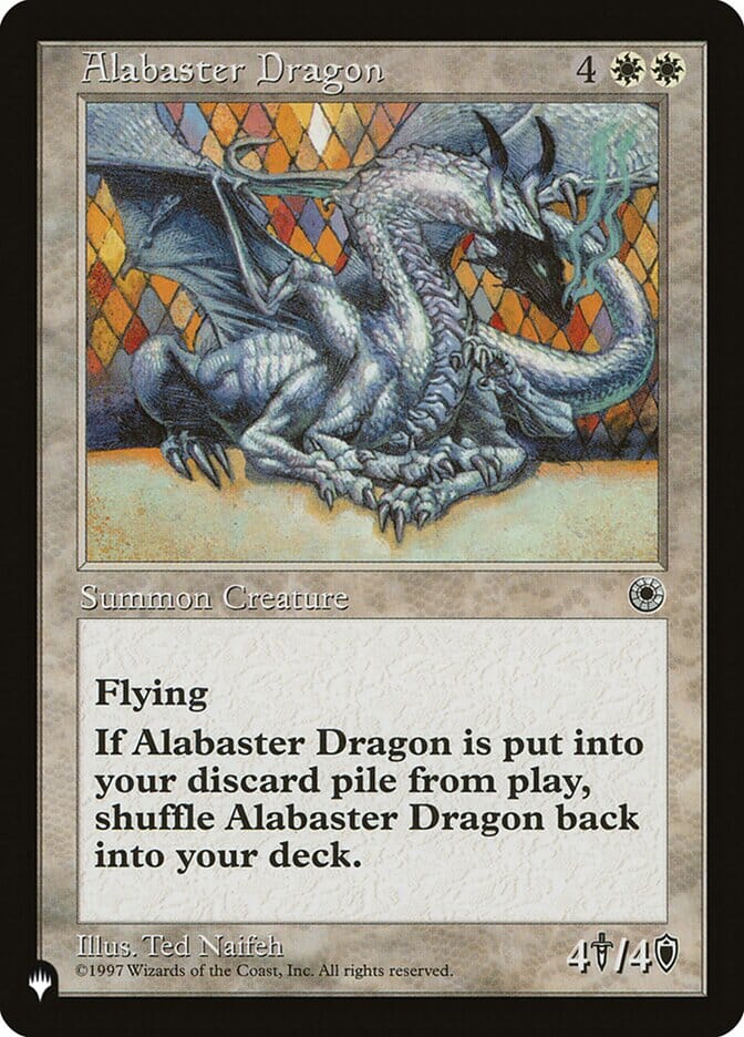 Alabaster Dragon [The List] MTG Single Magic: The Gathering  | Multizone: Comics And Games