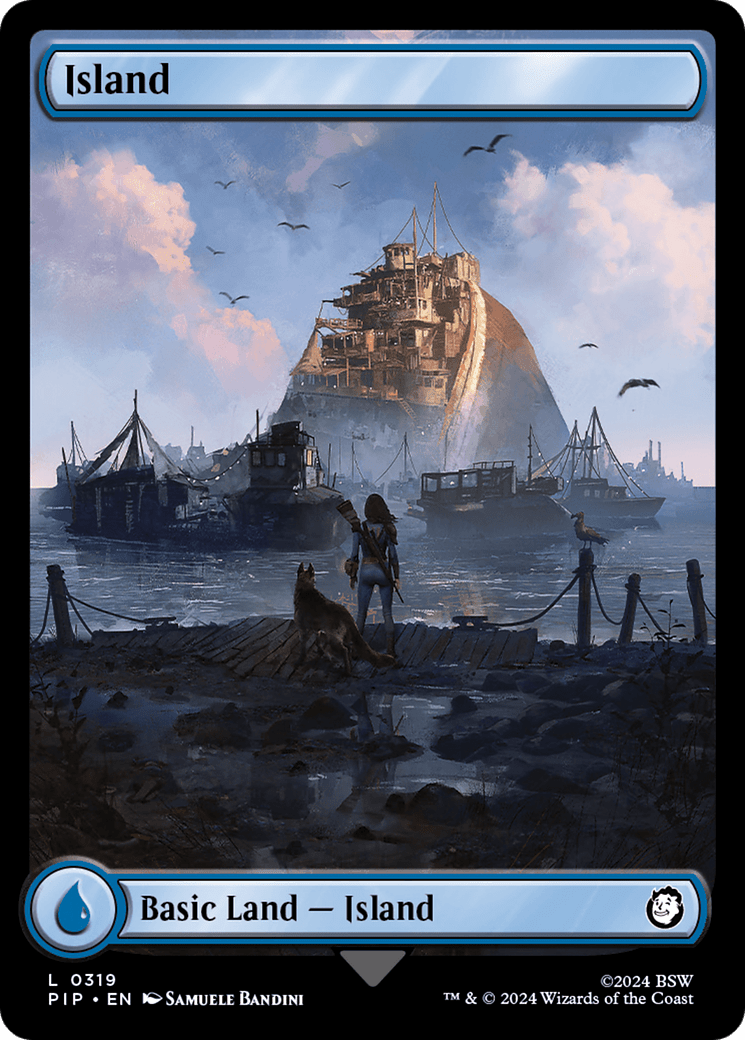Island (0319) [Fallout] MTG Single Magic: The Gathering  | Multizone: Comics And Games