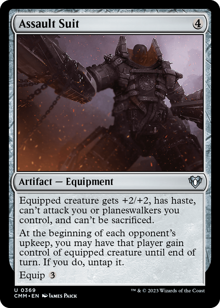 Assault Suit [Commander Masters] MTG Single Magic: The Gathering  | Multizone: Comics And Games