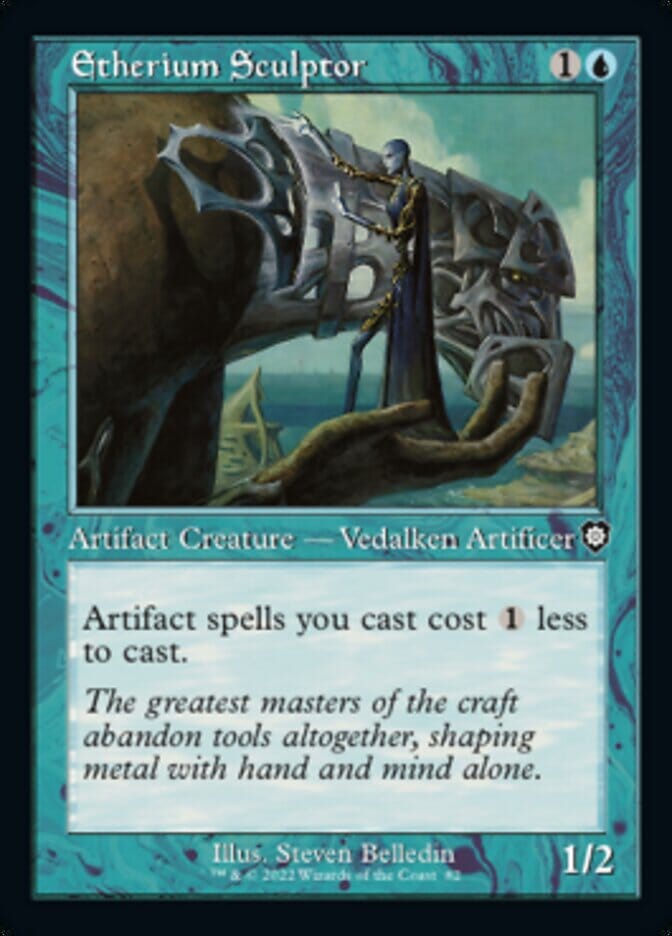 Etherium Sculptor (Retro) [The Brothers' War Commander] MTG Single Magic: The Gathering  | Multizone: Comics And Games