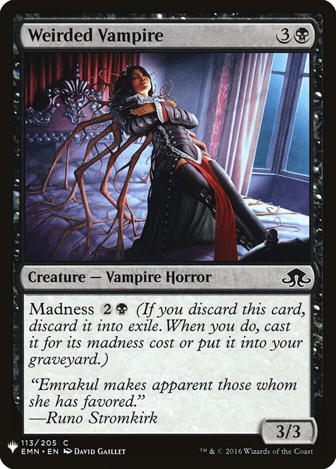 Weirded Vampire [Mystery Booster] MTG Single Magic: The Gathering  | Multizone: Comics And Games