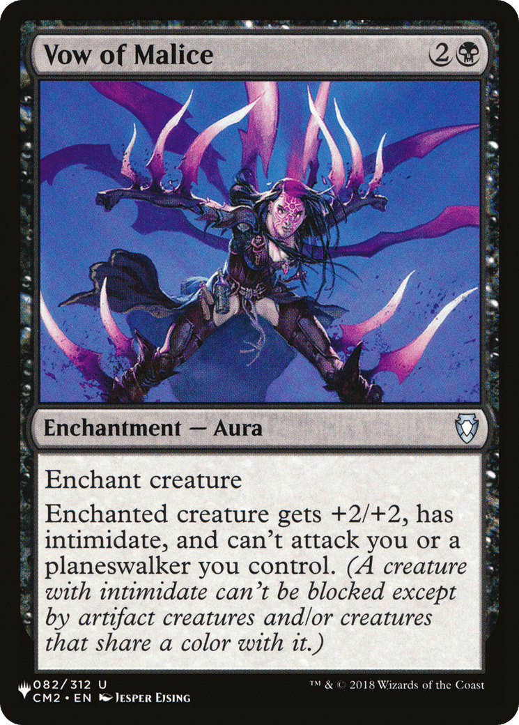 Vow of Malice [The List] MTG Single Magic: The Gathering  | Multizone: Comics And Games