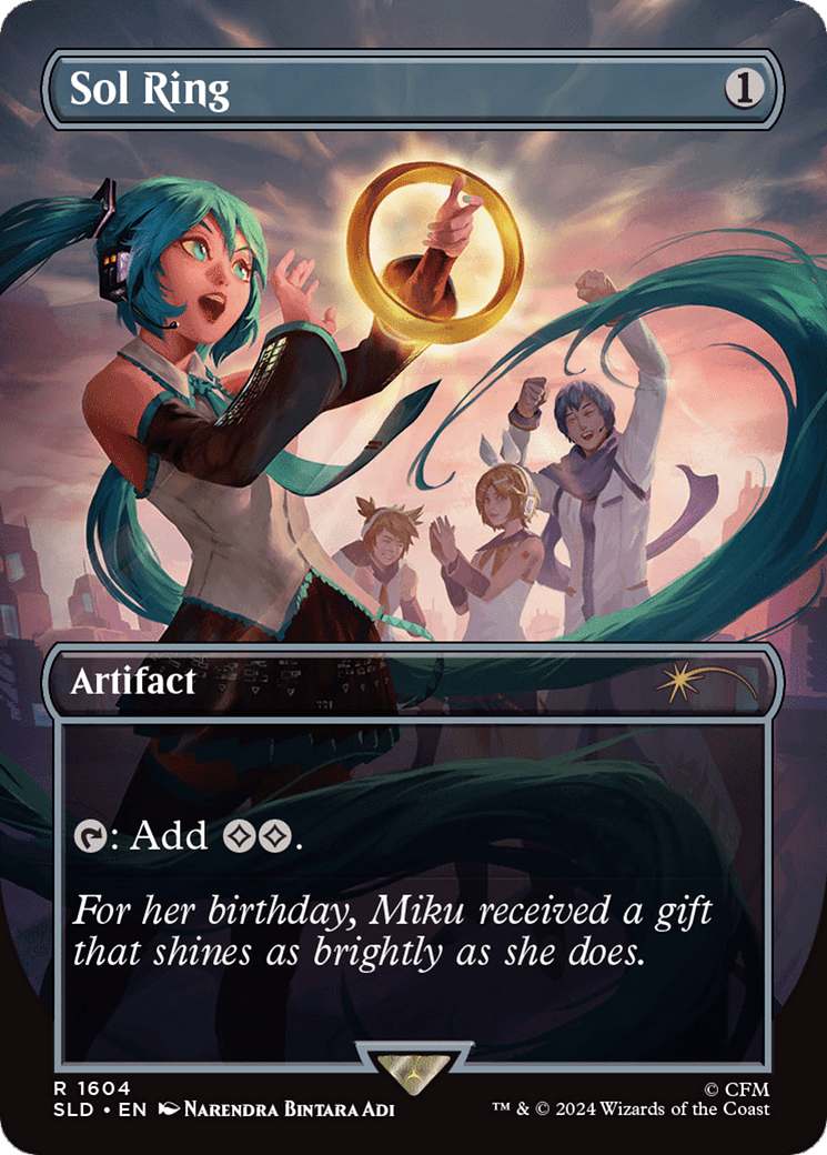 Sol Ring (1604) (Rainbow Foil) [Secret Lair Drop Series] MTG Single Magic: The Gathering  | Multizone: Comics And Games