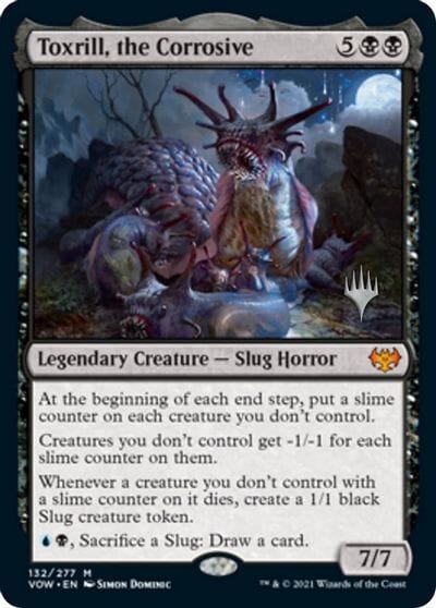 Toxrill, the Corrosive (Promo Pack) [Innistrad: Crimson Vow Promos] MTG Single Magic: The Gathering  | Multizone: Comics And Games