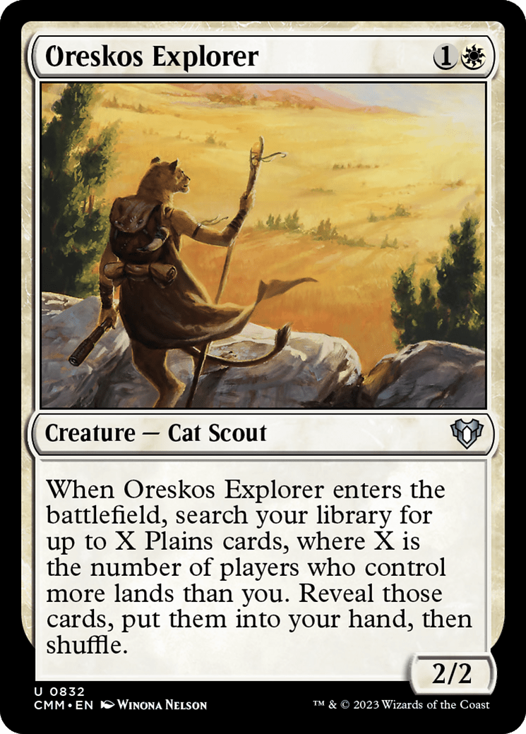 Oreskos Explorer [Commander Masters] MTG Single Magic: The Gathering  | Multizone: Comics And Games