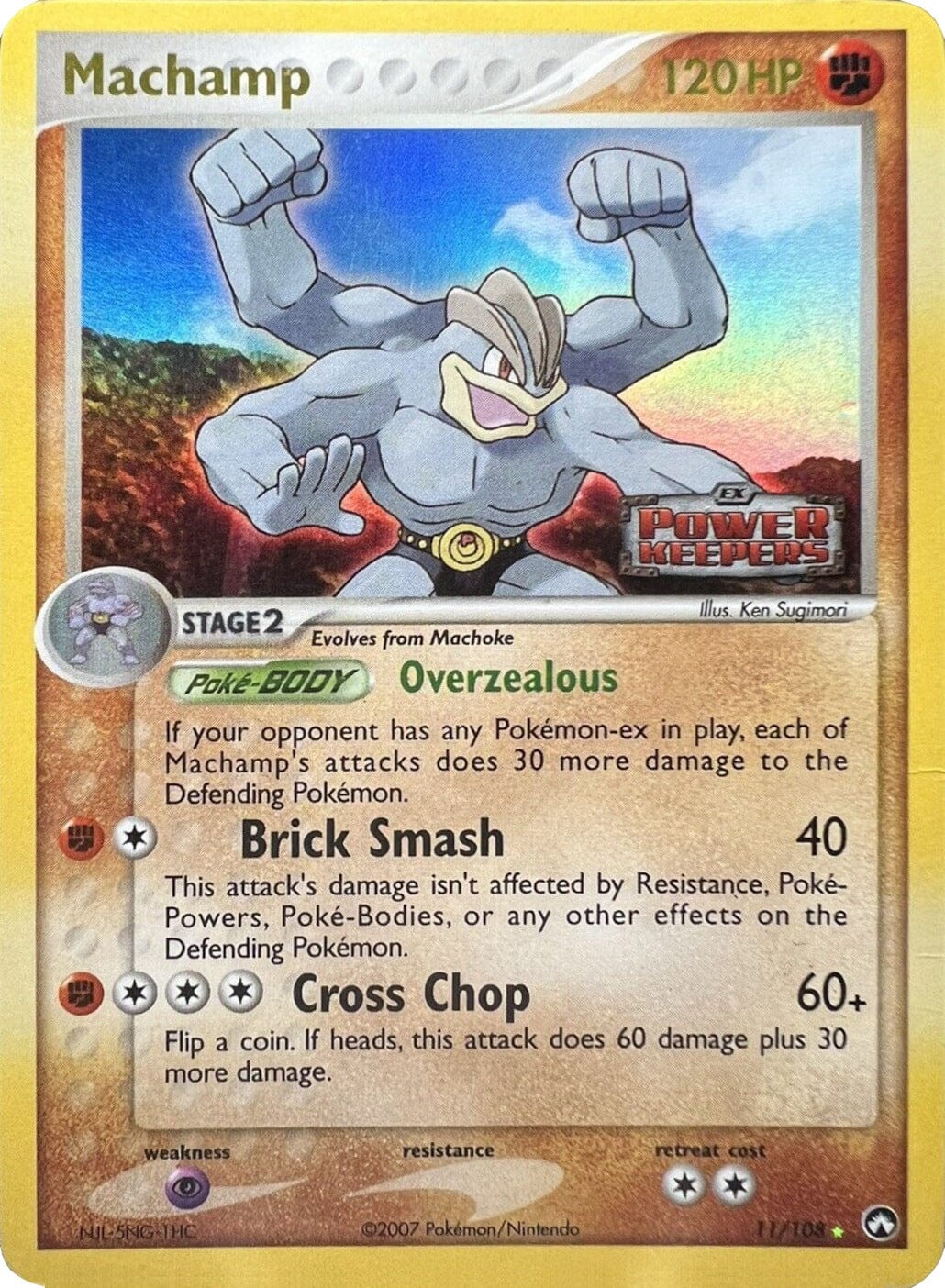 Machamp (11/108) (Stamped) [EX: Power Keepers] Pokemon Single Pokémon  | Multizone: Comics And Games