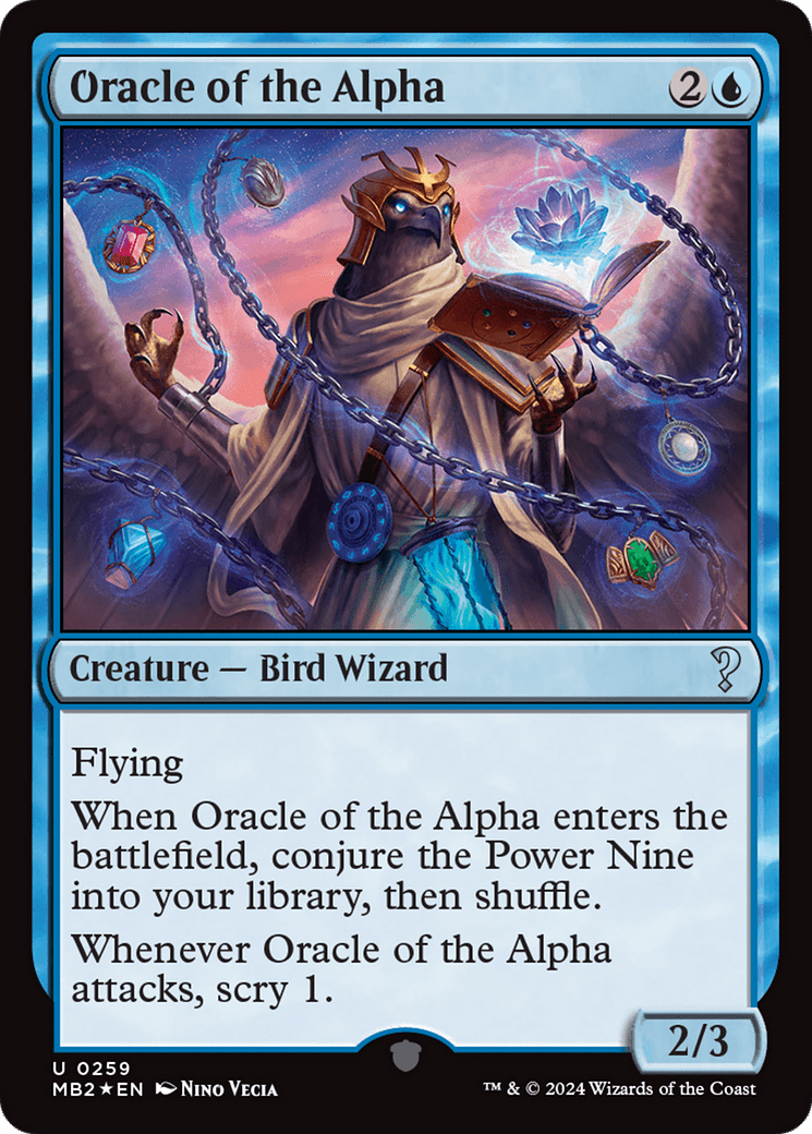 Oracle of the Alpha [Mystery Booster 2] MTG Single Magic: The Gathering  | Multizone: Comics And Games