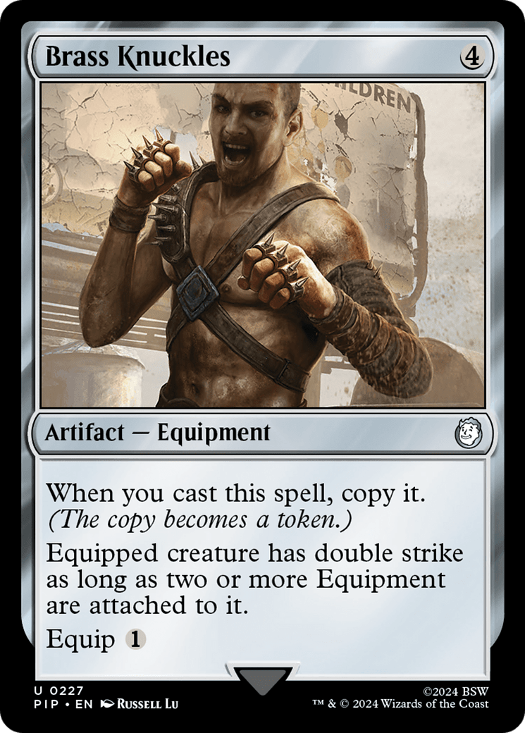 Brass Knuckles [Fallout] MTG Single Magic: The Gathering  | Multizone: Comics And Games